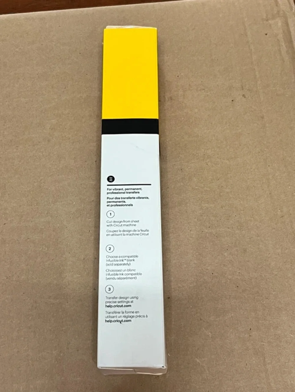 Cricut Infusible Ink Transfer Sheets True Yellow 12x12 Sublimation Craft 2-sheet